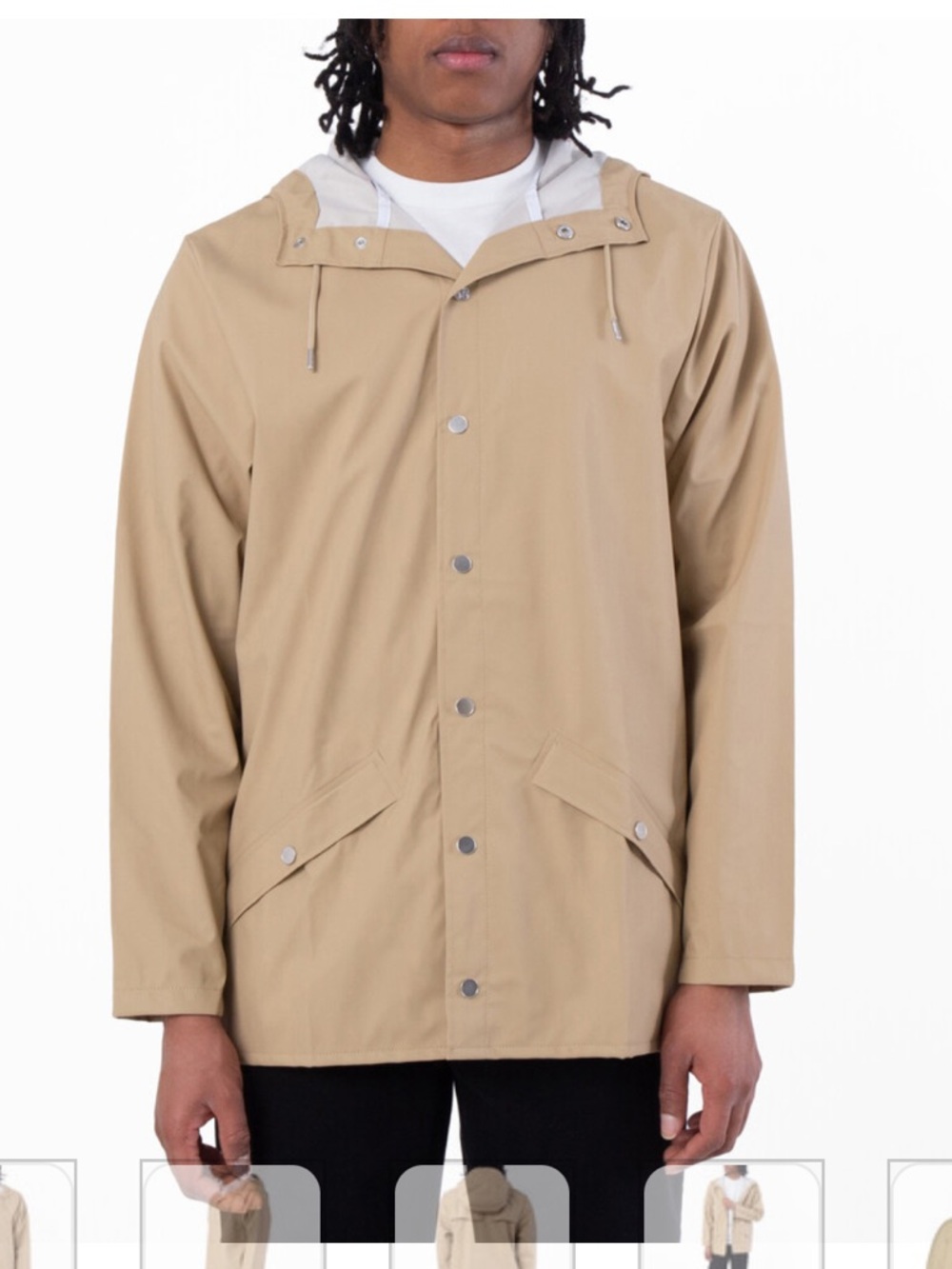 RAINS Dune W3 Jacket Size L